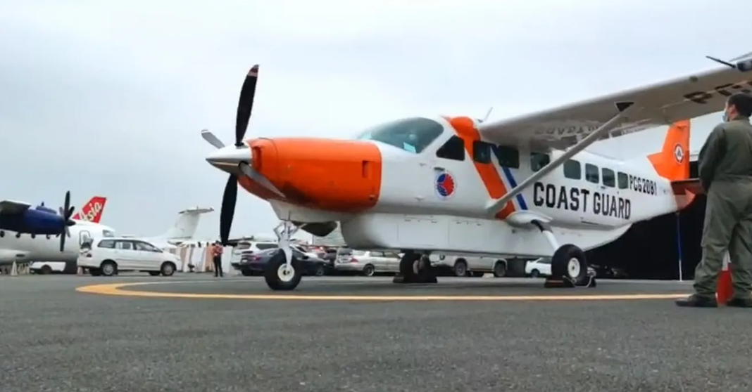PCG Aircrafts Conducts Maritime Domain Awareness Flight in WPS