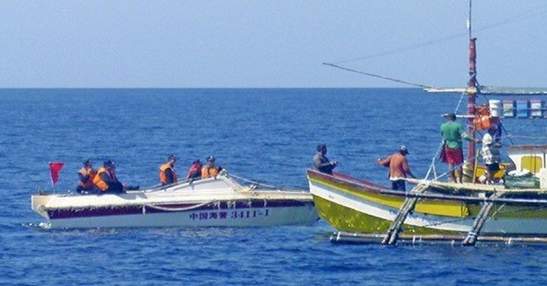 Harassment of Filipino fishermen by the China Coast Guard in BDM