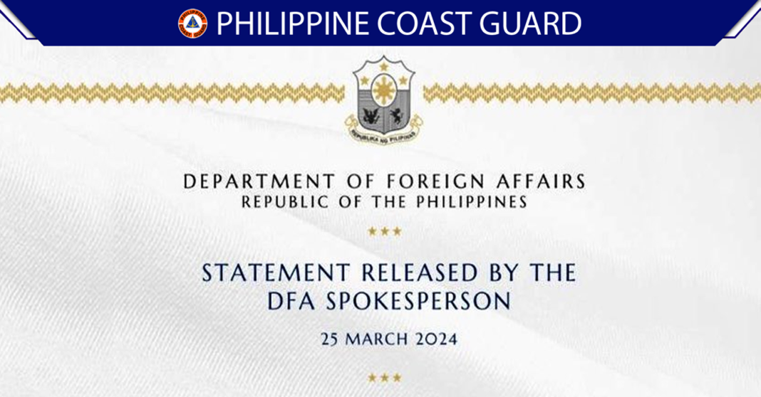 Philippines Protests China’s Aggression at Ayungin Shoal