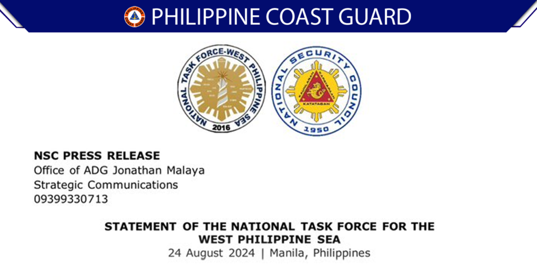 Philippines Condemns China’s Provocative Actions