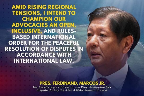 President Marcos Calls for ASEAN Unity and Diplomacy on West Philippine Sea at 45th Summit