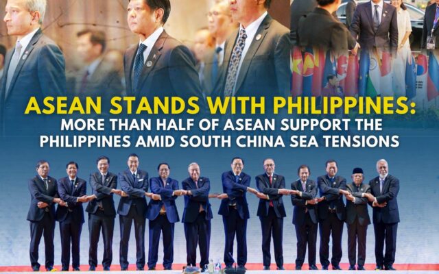 Majority of ASEAN Backs Philippines in Upholding South China Sea Peace and Stability