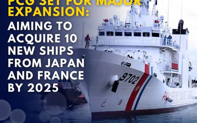 Philippine Coast Guard Expands Fleet with Japanese and French Vessels Amid China’s Ayungin Shoal Blockade