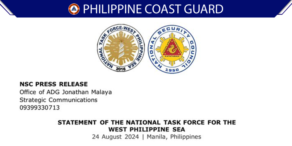 Philippines Condemns China’s Provocative Actions