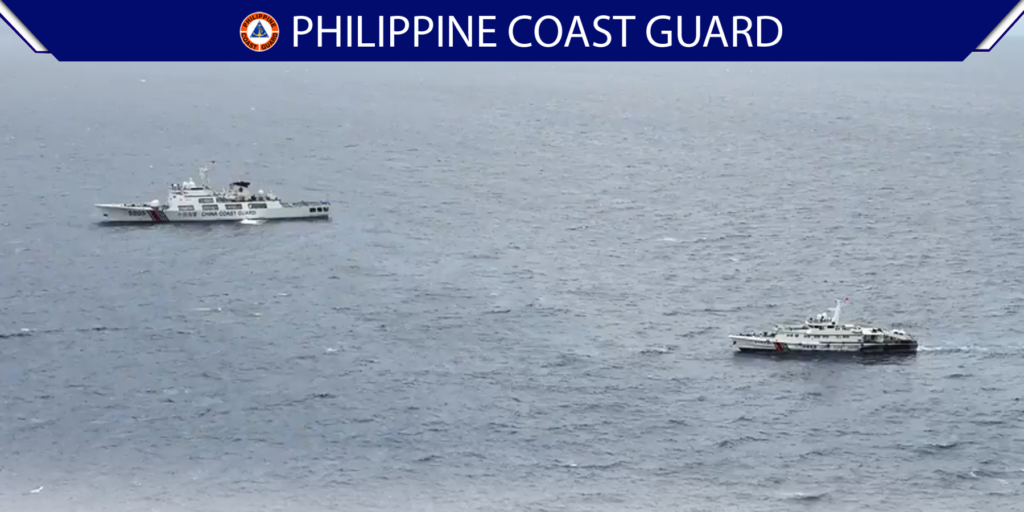 PCG Mission Blocked by PRC Vessels
