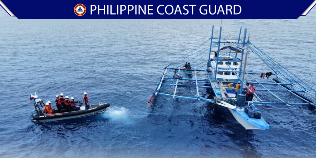 PCG Secures BFAR Fuel Distribution in Escoda Shoal