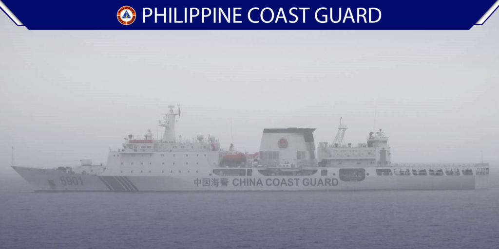 PCG Tracks Chinese Coast Guard in PH EEZ