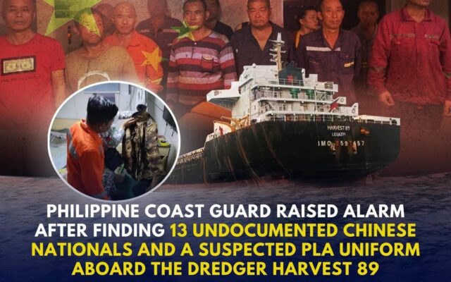 PCG Uncovers Hidden Crew and Suspicious Finds Aboard Dredger Vessel