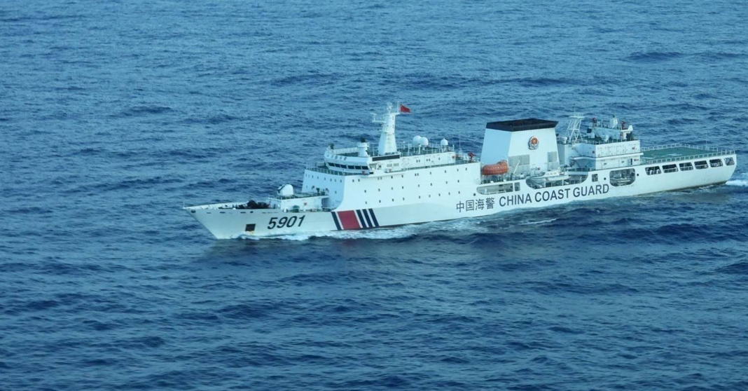PCG Monitors Chinese Coast Guard Vessel in Philippine EEZ