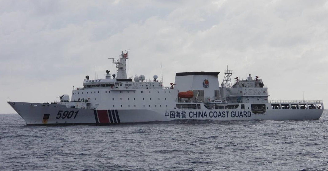 PCG Challenges Illegal Presence of CCG Vessel 5901