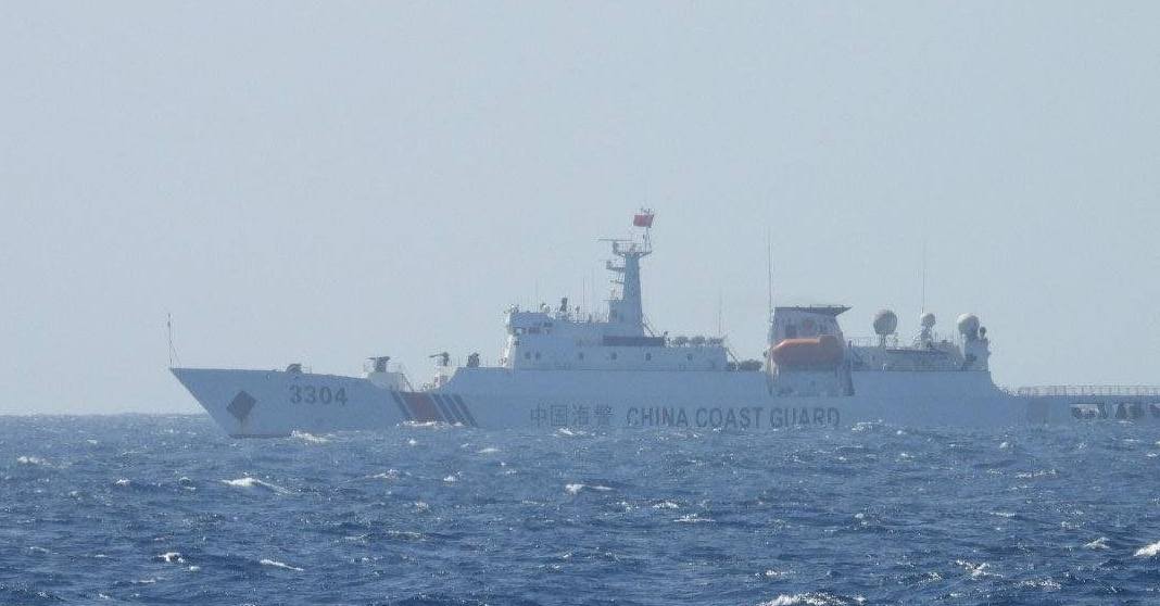 BRP Cabra Holds Back Chinese Coast Guard Off Zambales Coast