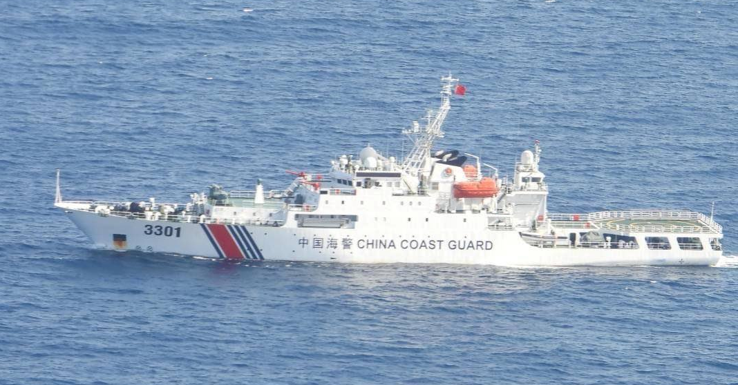 PCG Tracks CCG Vessels Off Pangasinan Coast