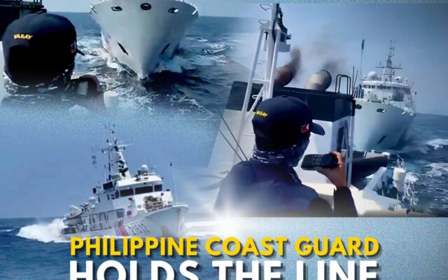PCG Stands Firm Amid Dangerous Maneuvers By China Coast Guard