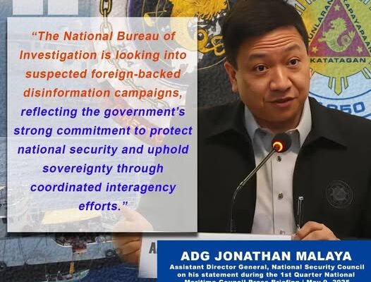 ADG Jonathan Malaya Reaffirms Government’s Stand Against Foreign-Backed Disinformation at Maritime Council Briefing