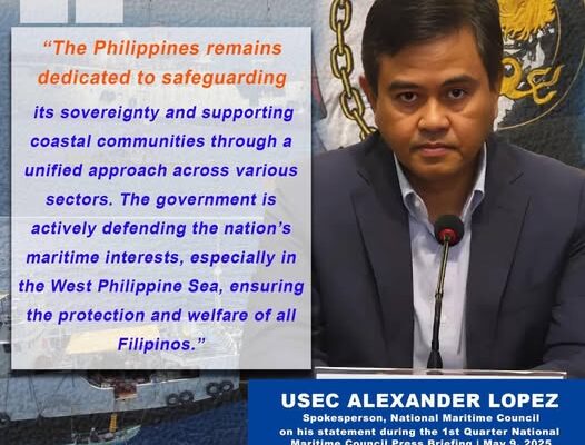 Usec. Alexander Lopez Reaffirms The Philippines’ Commitment to Sovereignty and Coastal Communities at Maritime Council Briefing