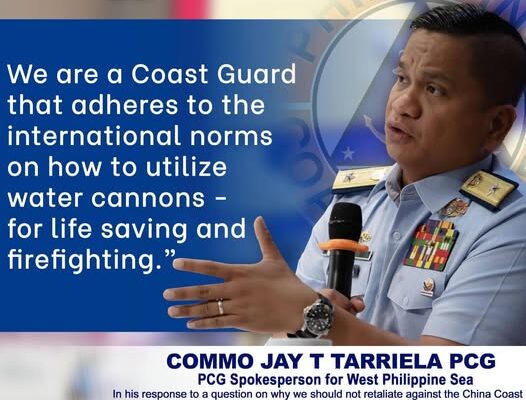 Upholding Principles Over Provocation: The Philippine Coast Guard’s Commitment
