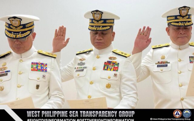 PCG Spokesperson for the West Philippine Sea Rear Admiral Jay Tarriela Promoted; Vows Unwavering Stand in WPS