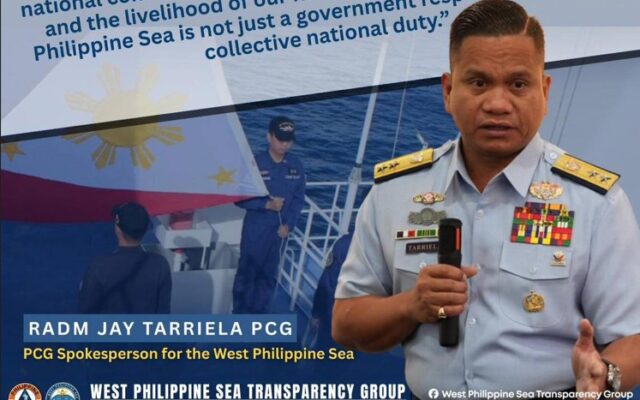 Defending the West Philippine Sea, a National Duty — Rear Admiral Tarriela