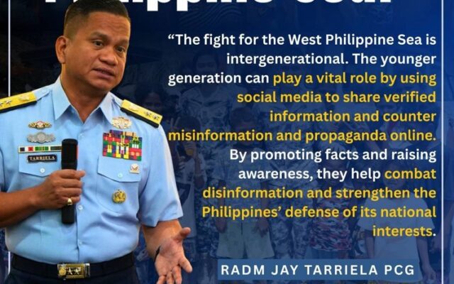 Filipino Youth Urged to Support West Philippine Sea Advocacy