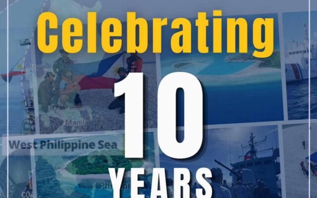 Philippine Coast Guard–West Philippine Sea Transparency Group Congratulates NTF-WPS on Its 10th Anniversary