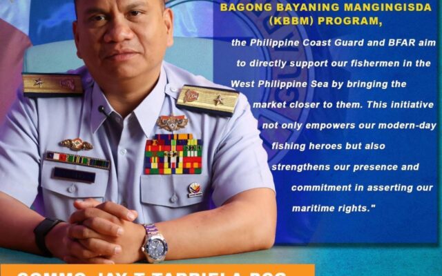 Ensuring Food Security and Enhancing Fisherfolk Livelihood in the WPS: PCG and BFAR Launch the Kadiwa ng Bagong Bayaning Mangingisda (KBBM) Program