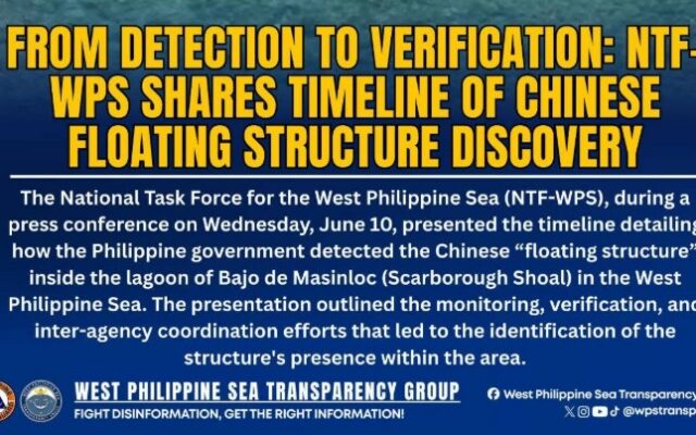 From Detection to Verification: NTF-WPS Shares Timeline of Chinese Floating Structure Discovery