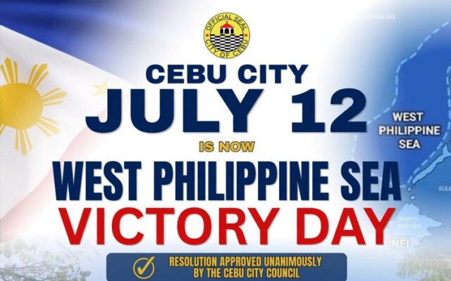 Cebu City Council Unanimously Approves Resolution Declaring July 12 as West Philippine Sea Victory Day