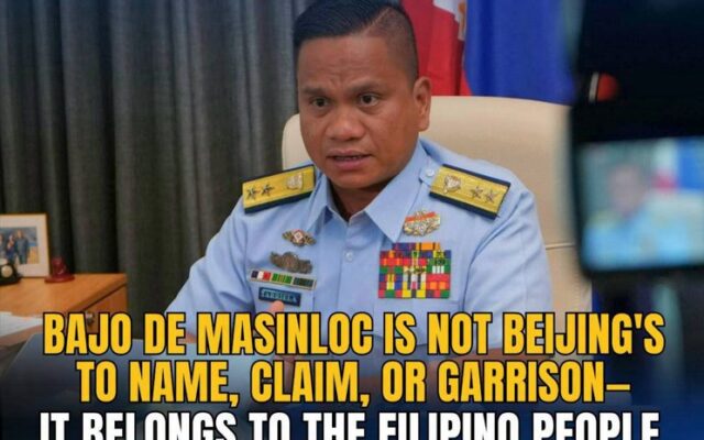 Bajo de Masinloc Is Not Beijing’s to Name, Claim, or Garrison — It Belongs to the Filipino People