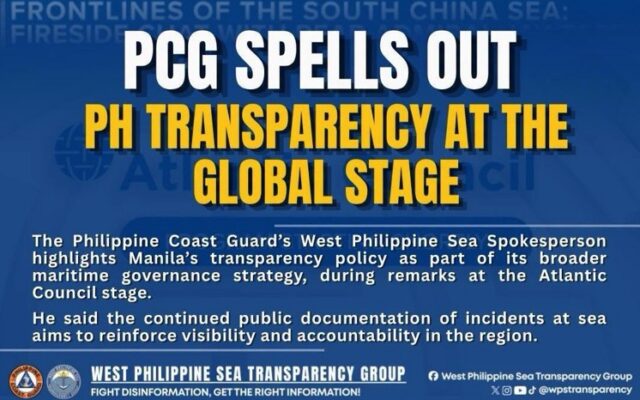 PCG Spells Out PH Transparency on the Global Stage