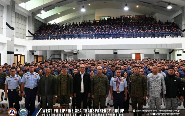RADM Tarriela Urges PMA Cadets to Defend West Philippine Sea as a “Patriotic Duty”