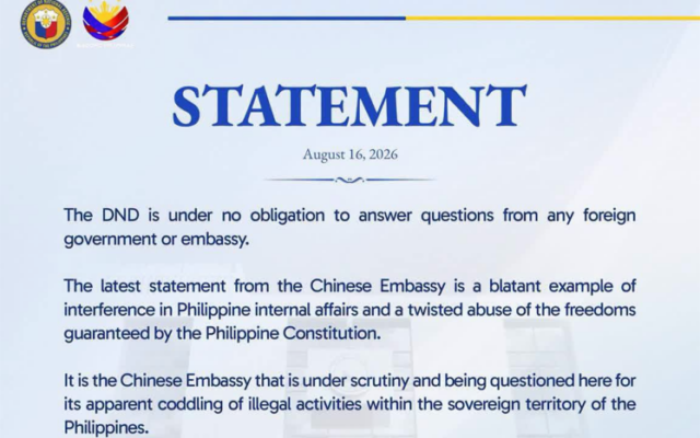 How did we arrive at this stage of our history, where a foreign embassy seems to be trampling on our Filipino identity right here in our own country?