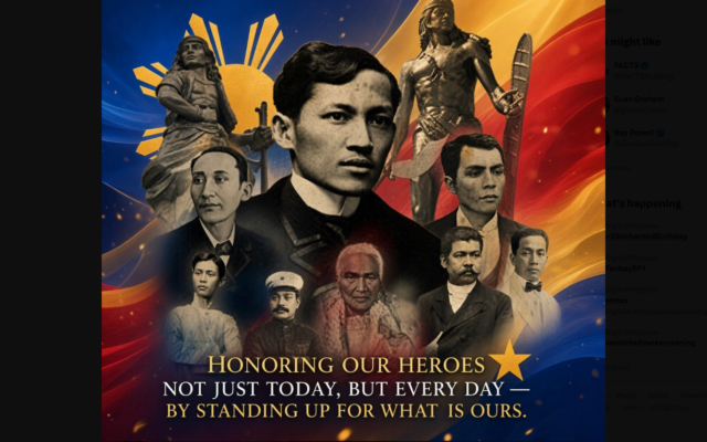 As we commemorate the sacrifices and heroism of our national heroes today, let us honor their memory by refusing to let their names be used to justify the corruption of others.
