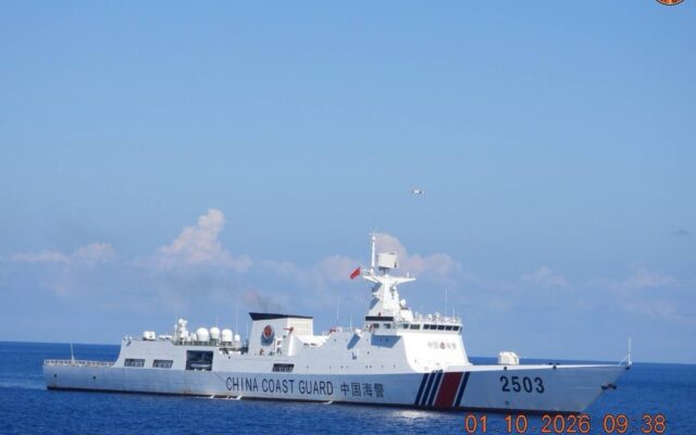 PCG deploys vessel and aircraft to disrupt and drive away Chinese research vessel conducting unauthorized marine scientific research off Batanes; China Coast Guard ship moves in to shield JIA HAI KE 7
