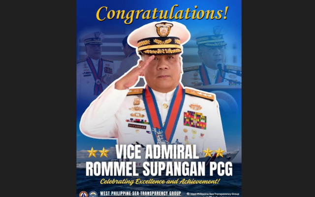 PCG-WPSTG Welcomes the 31st Commandant of the Philippine Coast Guard, Vice Admiral Rommel Supangan PCG